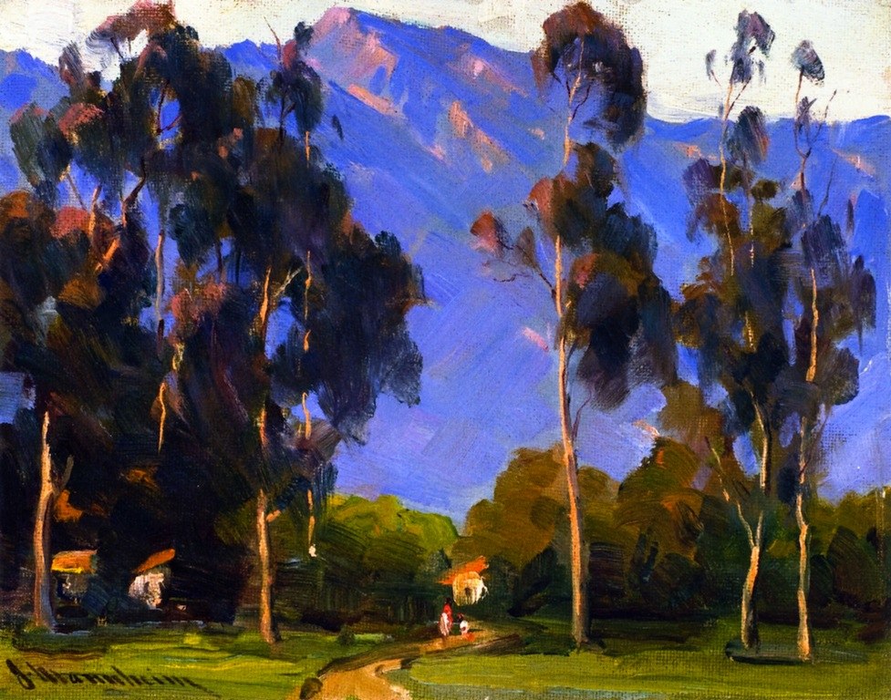 Jean Mannheim - Eukalyptuslandschaft - Eucalyptus Landscape